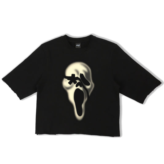 LTS Scream Mask Cropped Crew