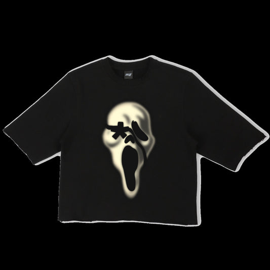 LTS Scream Mask Cropped Crew
